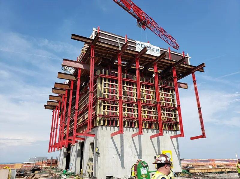 Self-Riser Climbing Formwork System 1