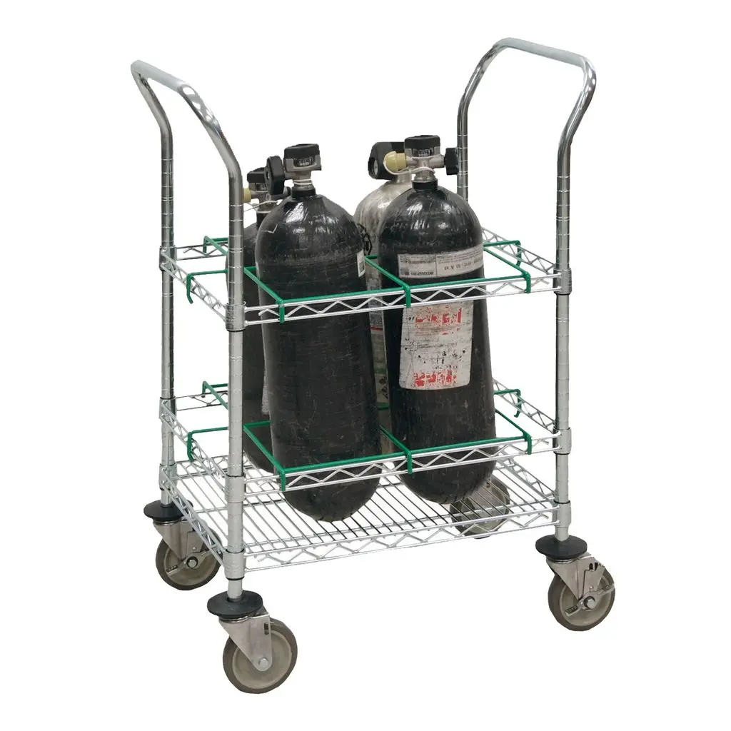 Ems Oxygen Cart – Scba Or M Cylinders 1