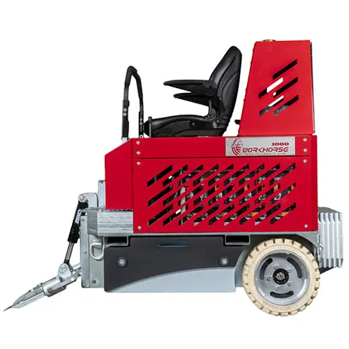Workhorse 1000E Battery Ride-On Floor Scraper 1