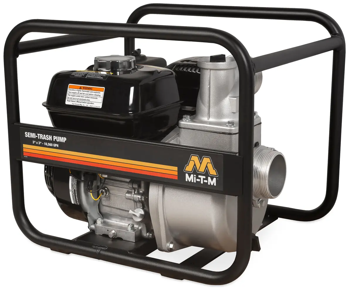 Semi-Trash Pump 3-Inch - Wtp-S03-1Mgh 1