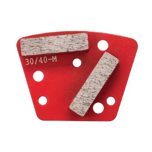 Trapezoid Bolt On - Double Bar Segments - Medium Bond 1