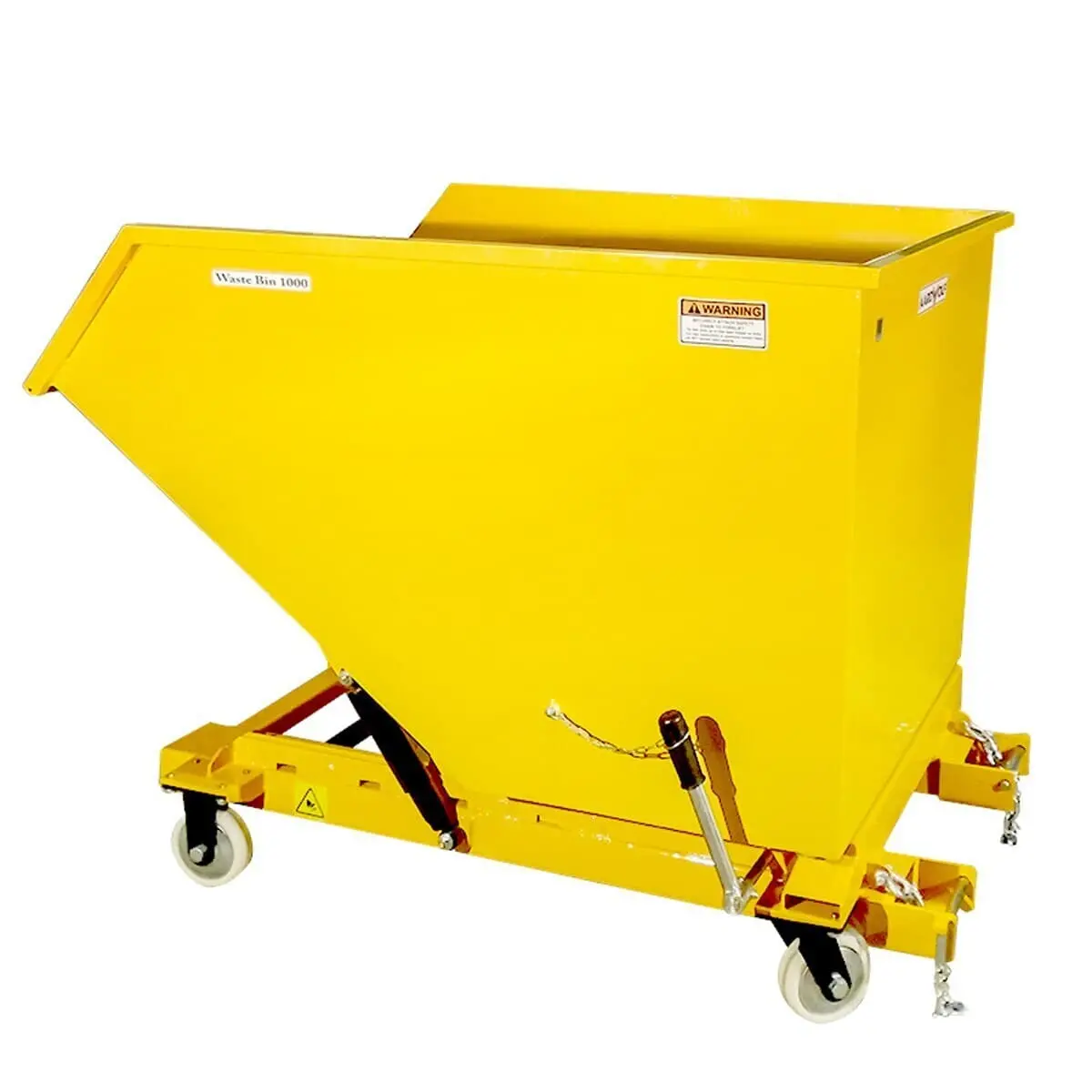 Aardwolf Waste Bin 1000Pc (Powder Coated) 1