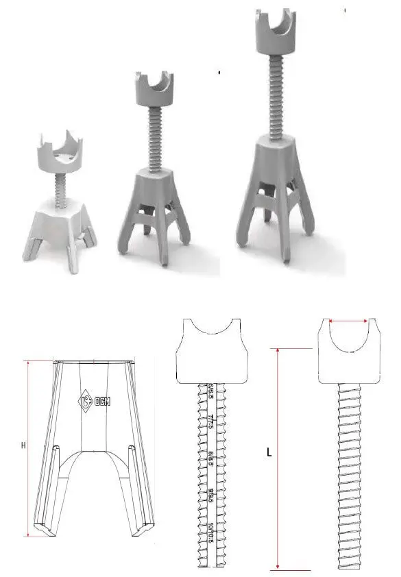 Adjustable Plastic Unichair 1