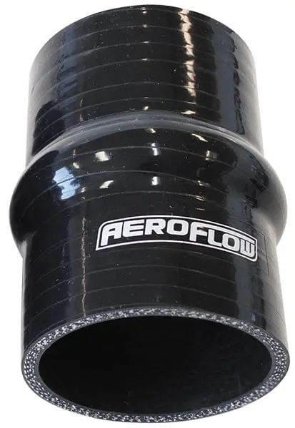 Af9211-150 Gloss Black Silicone Hump Hose – 1.5" Id 1