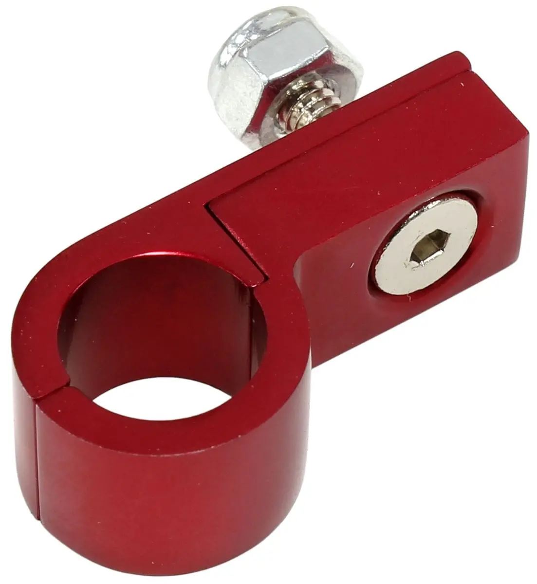 Billet Aluminum P-Clamp – 7/16" (11.1 Mm) Diameter For Secure Hose Or Line Mounting 1