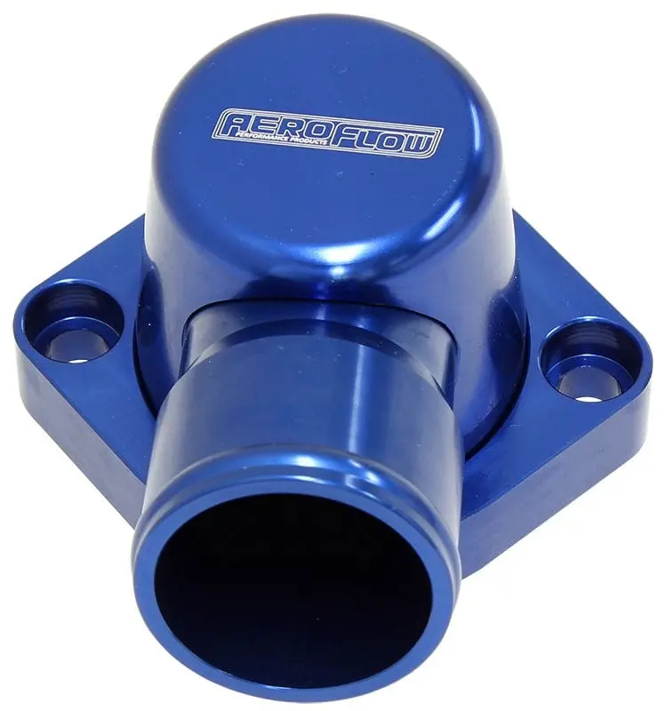 Blue Billet Aluminum Thermostat Housing Af64-4037 – Lightweight & Durable 1