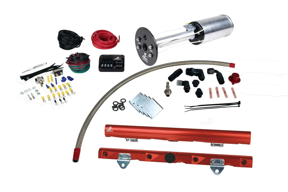 Aeromotive 17179 Complete Fuel System Plumbing Kit 1