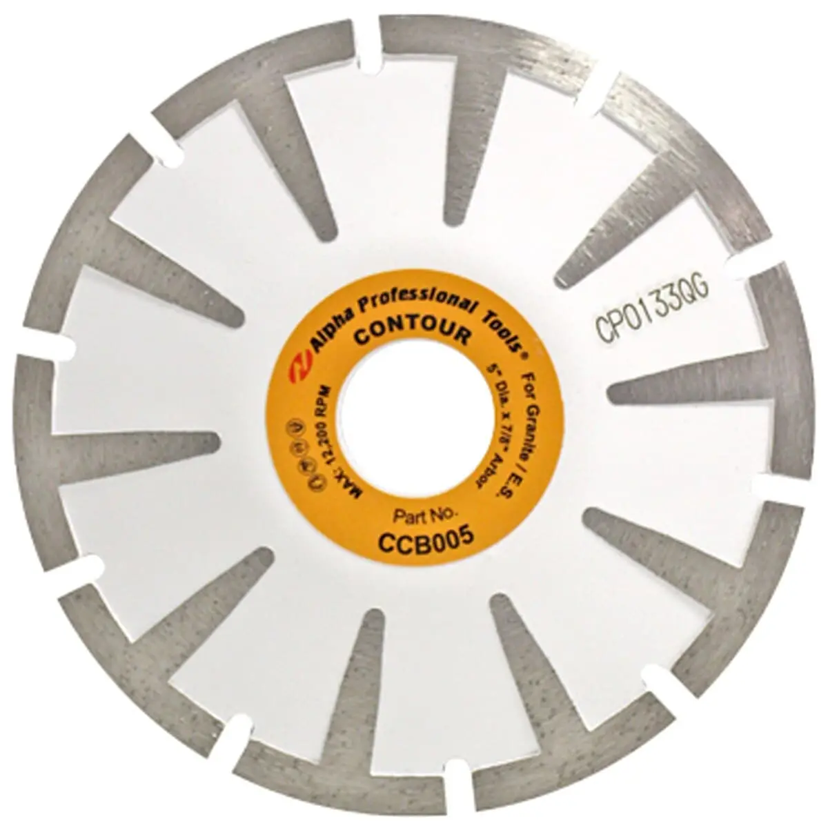 Alpha Contour Blade For Granite/Engineered Stone 1