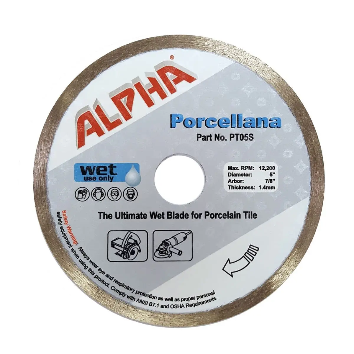Alpha Porcellana Diamond Blade 1