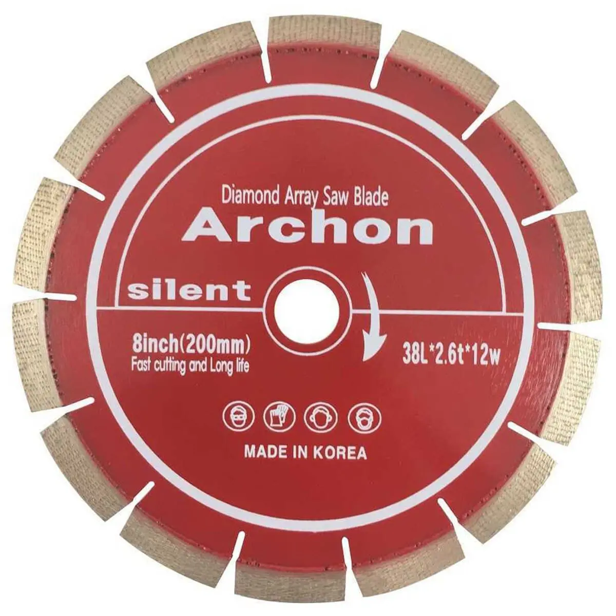 Archon 8" Silent Blade For Blue Ripper Junior Saw - Sale 1