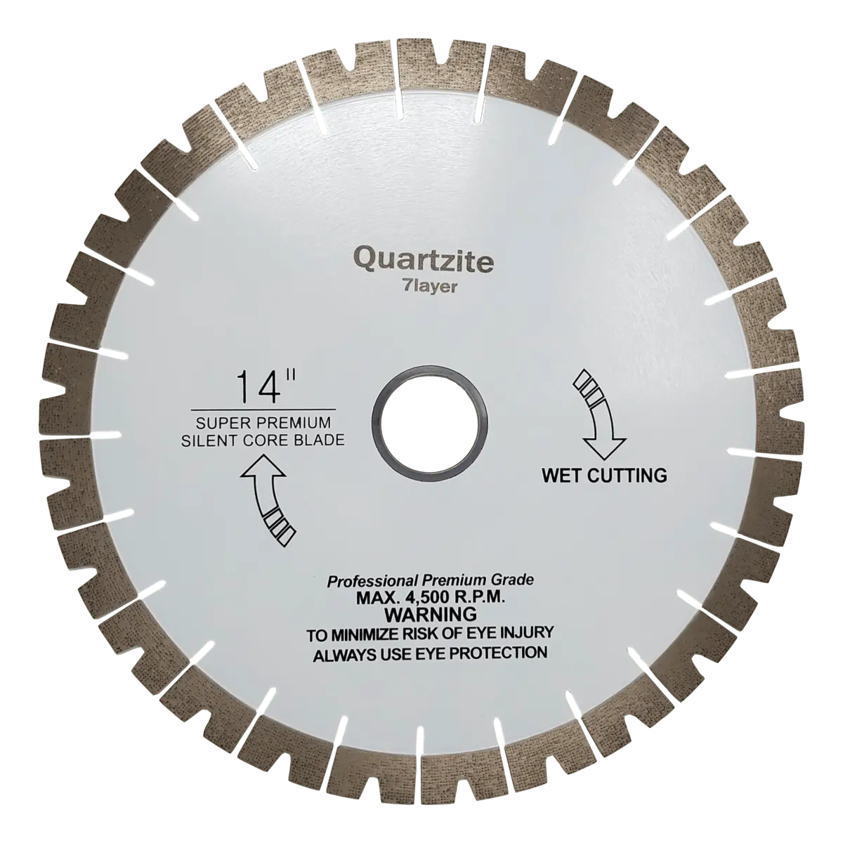 Array Pattern Diamond Blade For Quartzite 1