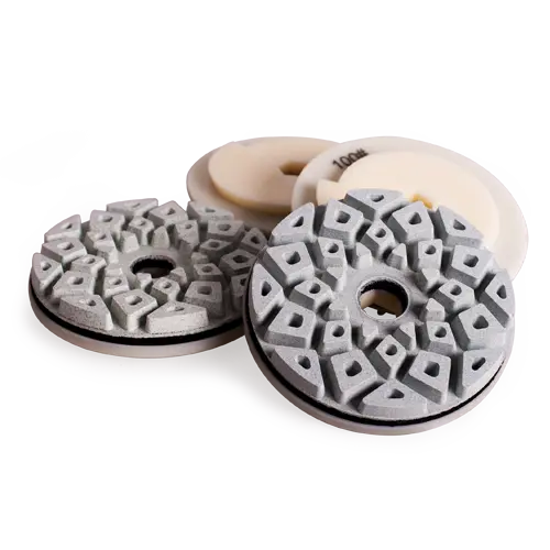 In-Line Snail Lock Polishing Pads - Asfm 1