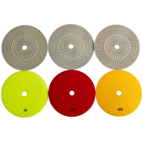 Premium White Resin Matrix Polishing Pads - Ashsr 1