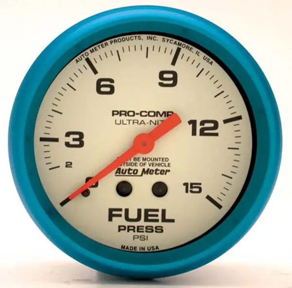 Ultra-Nite Fuel Pressure Gauge With Analog Display – Au4511 1