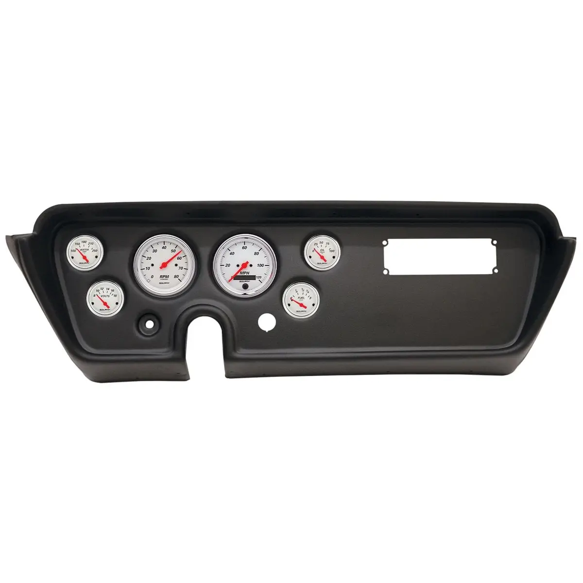 Autometer Arctic White Analog Instrument Cluster – Kit 2113-03 1
