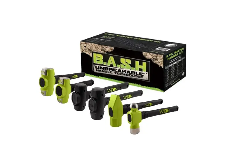 B.A.S.H® 6-Pc Master Hammer Kit 1