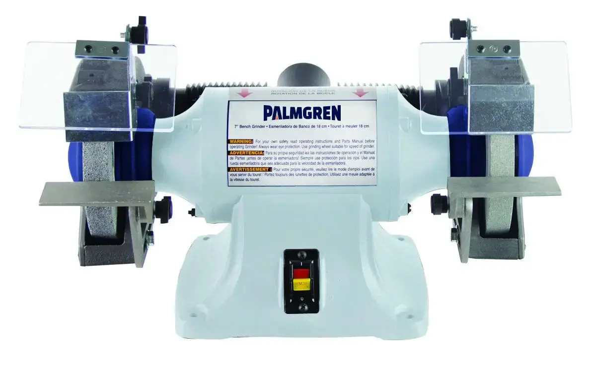 7" Bench Grinder W/Dust Collection 1