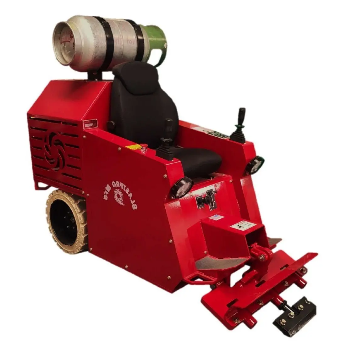 Blastpro Brb-2600 Ride-On Floor Scraper 1