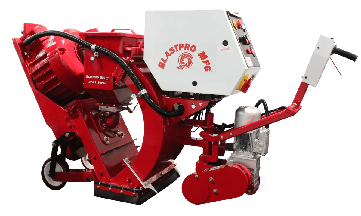 Bp-15-Super Self-Propelled Portable Shot Blaster 1