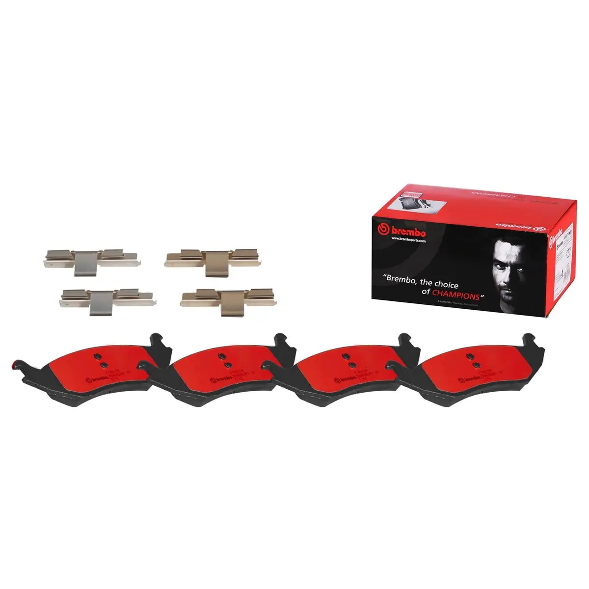 Brembo P10072N Ceramic Nao Brake Pads 1
