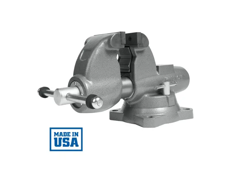 C-1 Pipe And Bench Vise, 4-1/2" Jaw Width, 6" Max Jaw Opening, 4-3/4" Throat Depth 1