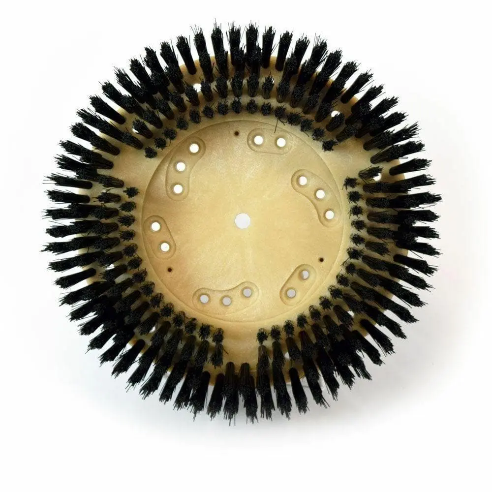 Carpet Shampoo Scrub Polypropylene Brush W/ Clutch Plate And Riser 1