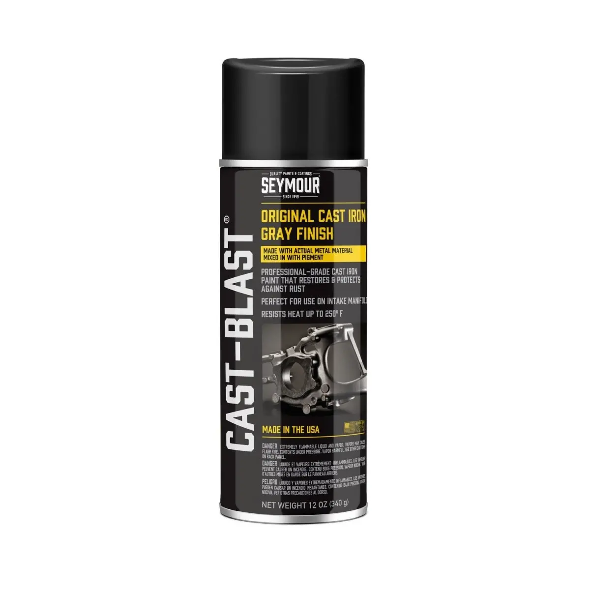 Cast-Blast, Automotive Cast Iron Spray Paint - Case Of 6 1