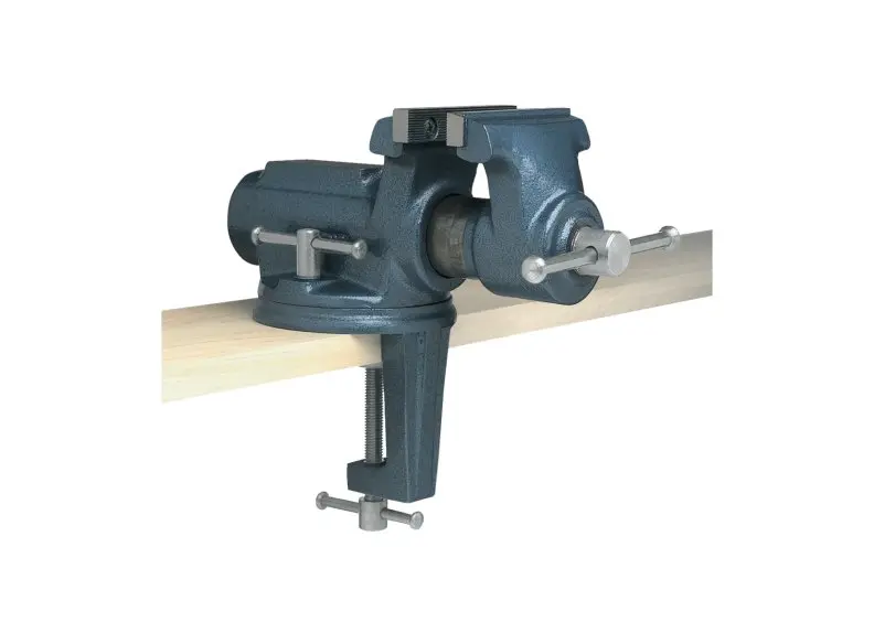 Cbv-65, Super-Junior® 4” Vise With Clamp On And Swivel Base 1