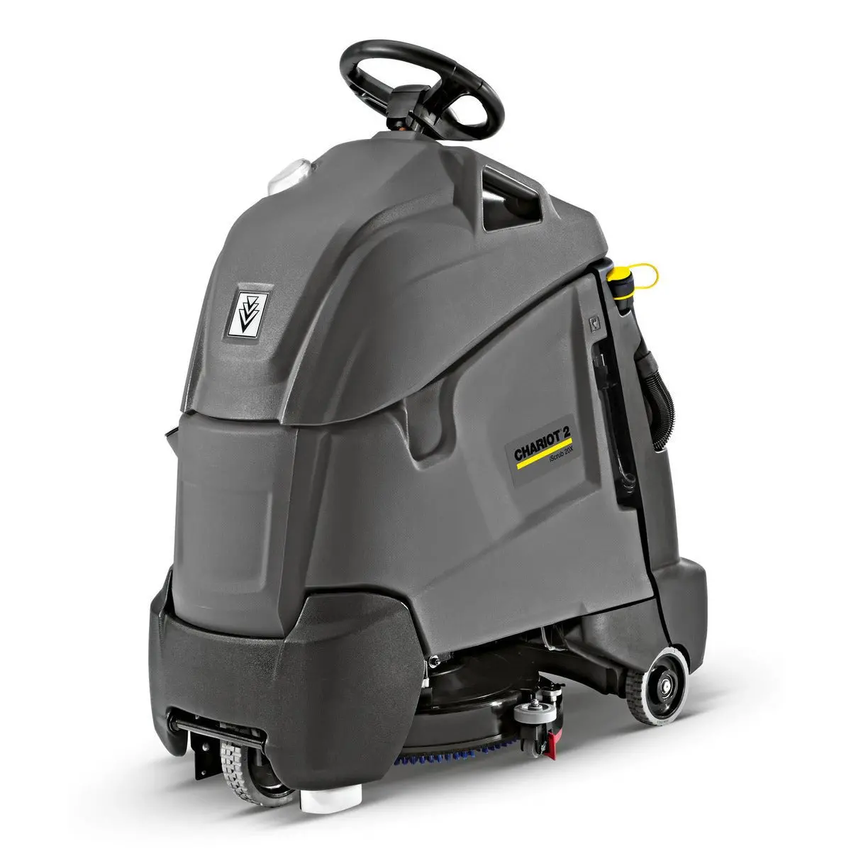 Chariot 2 Iscrub 20 Deluxe + 130 Wet + Pad Floor Scrubber 1
