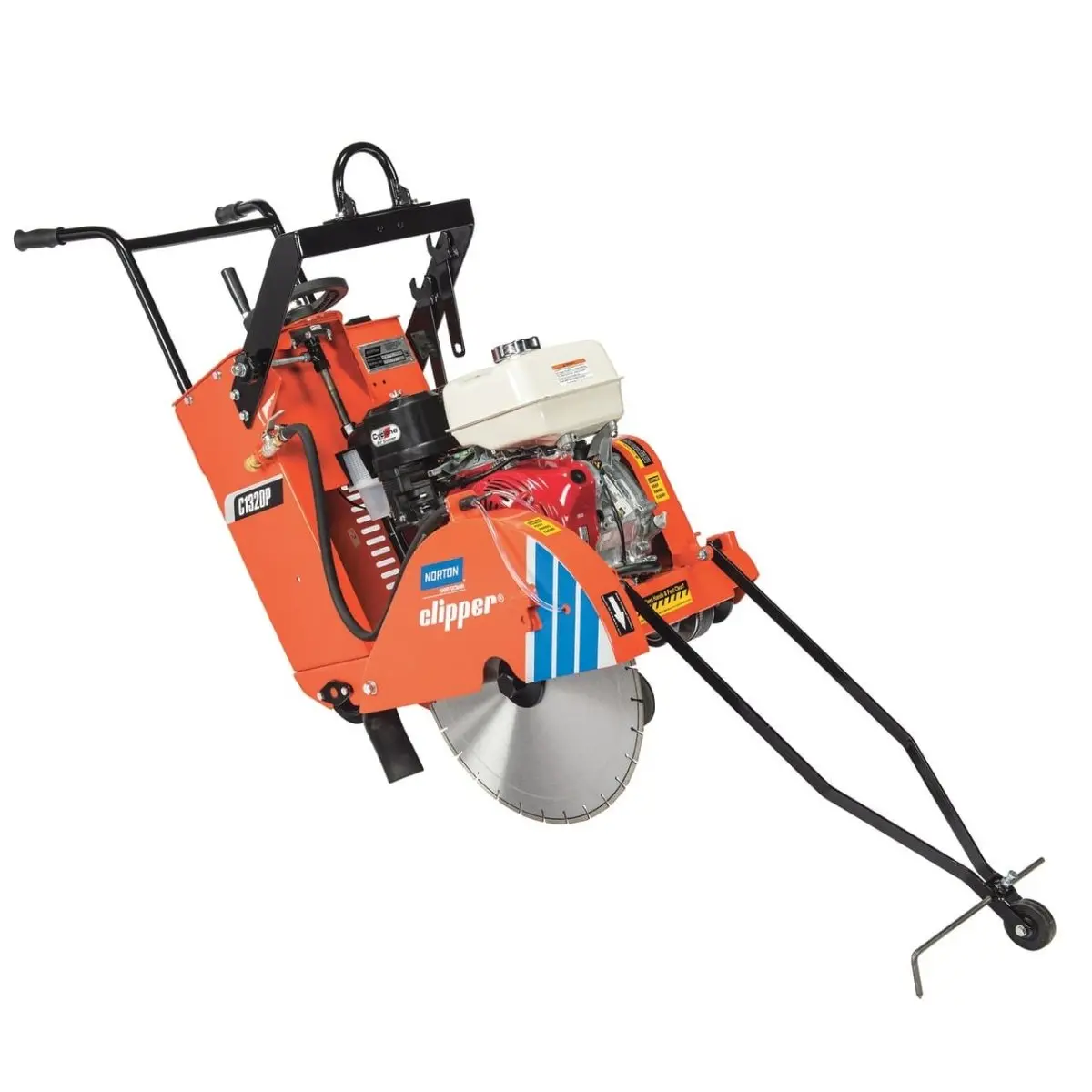 Clipper C1320p Small Push Walk-Behind Saw - Gas 1