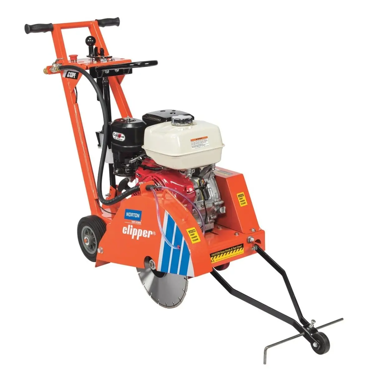 Clipper C13pe Small Push Walk-Behind Saw - Gas 1