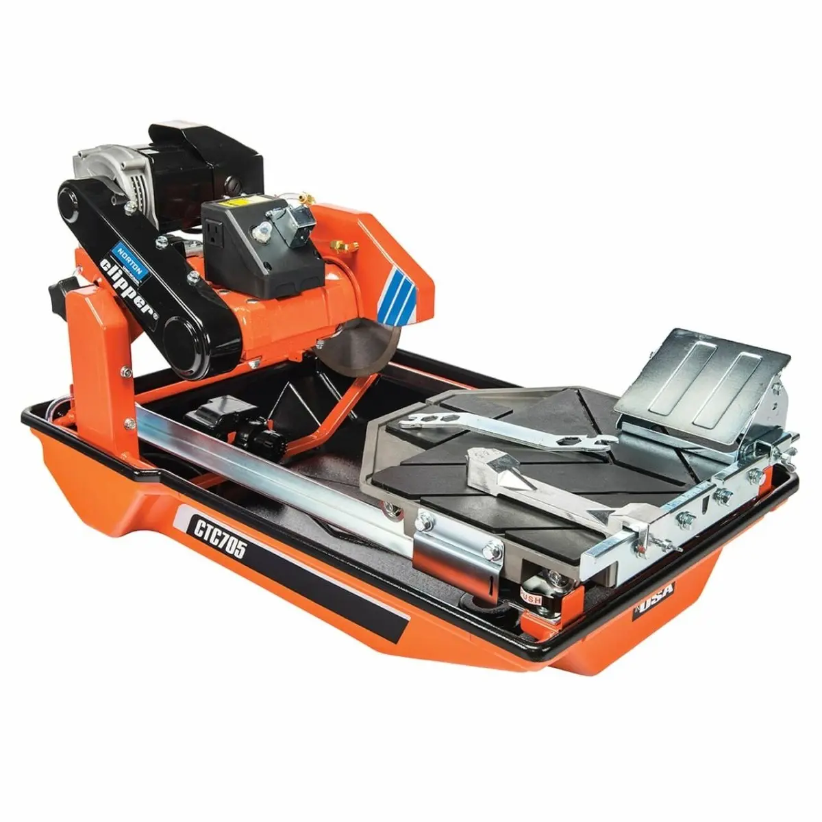Clipper Ctc Series 7" Large Tabletop Tile Saw - Electric 1