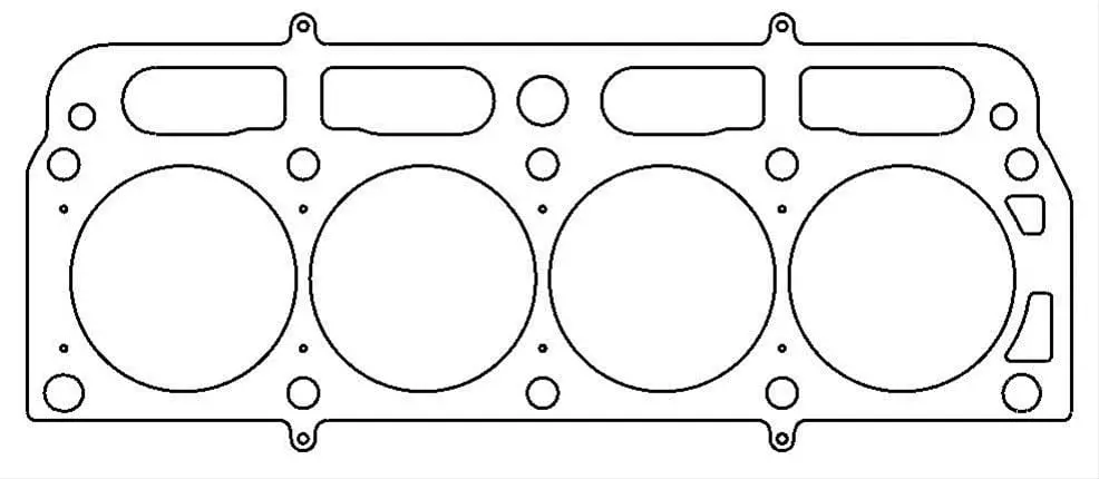 Cometic C5915-040 Mls Head Gasket – .040" Thick Multi-Layer Steel Seal For V8 Engines 1