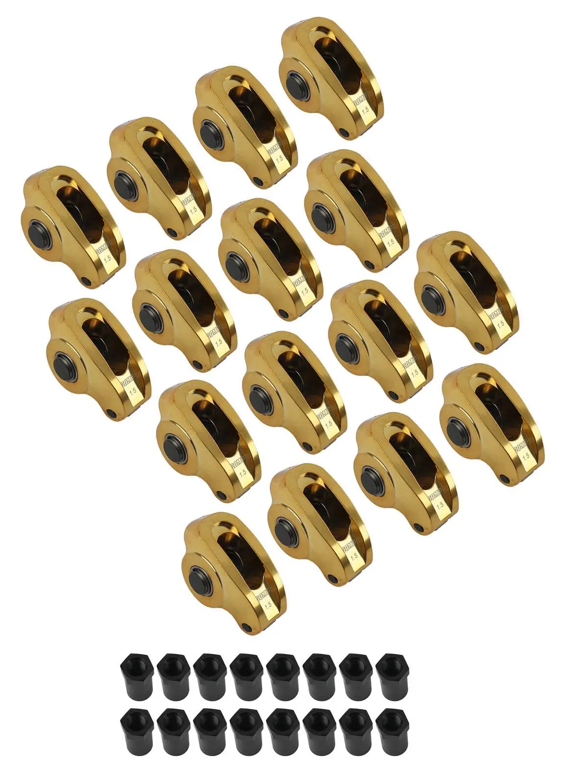 Comp Cams Ultra Gold Rocker Arms — Lightweight Aluminum, 1.7 Ratio (19001-16) 1