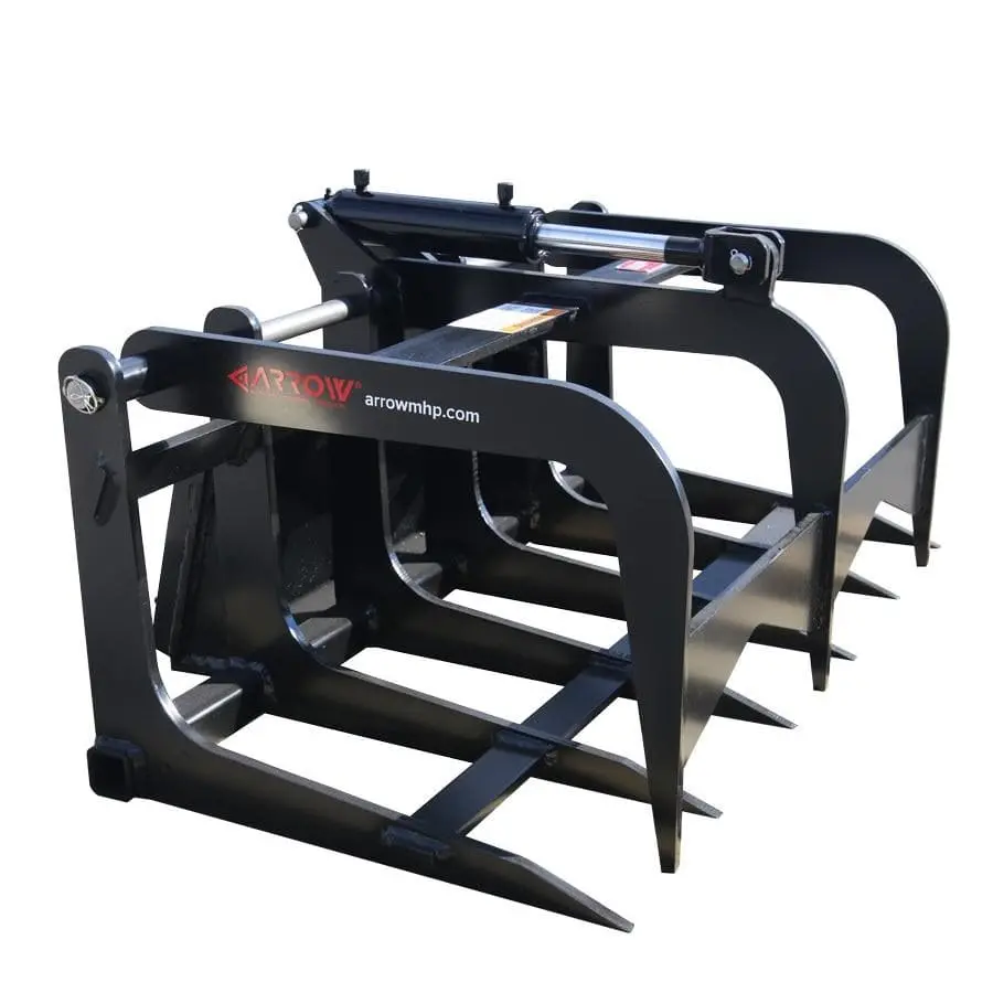 Compact Skid Steer Grapple Rake 1