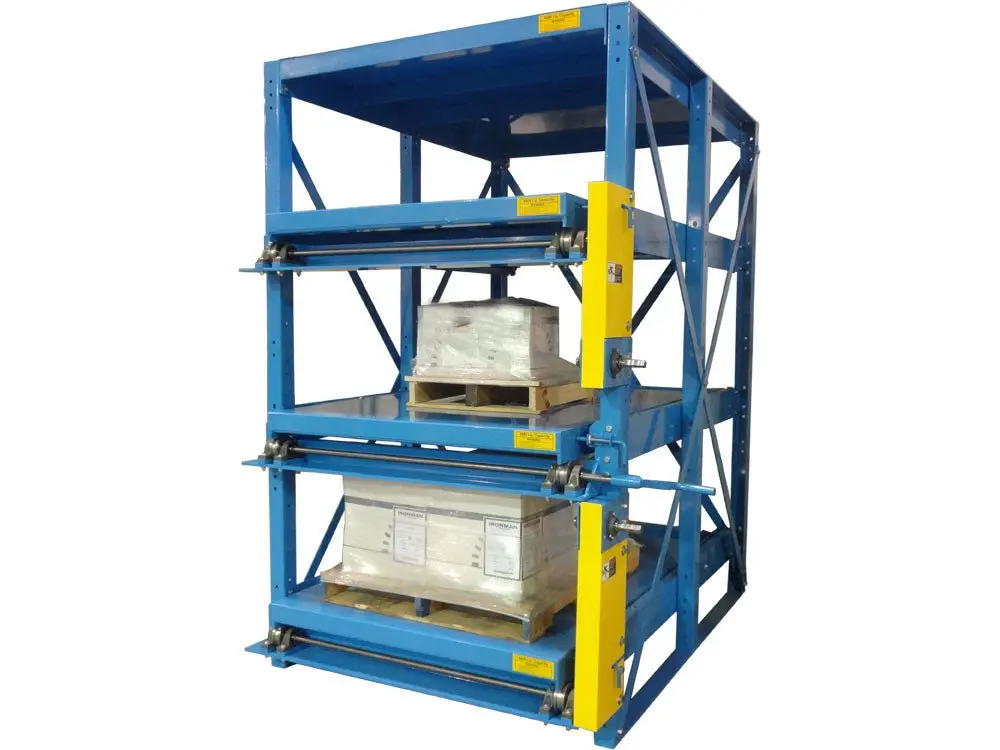 Crank-Out Glide-Out Storage Racks 1