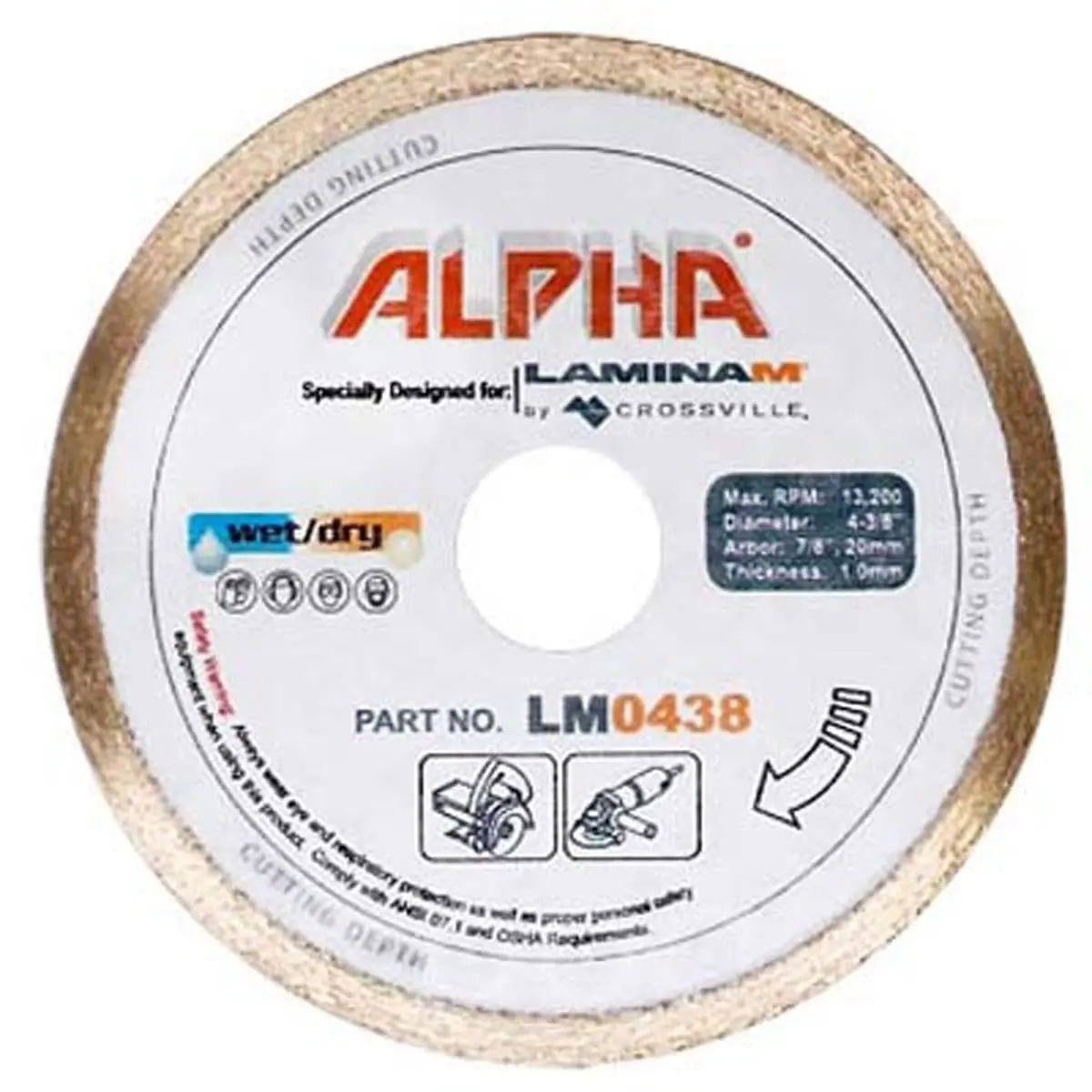 Crossville Laminam Blade 4-3/8" 1