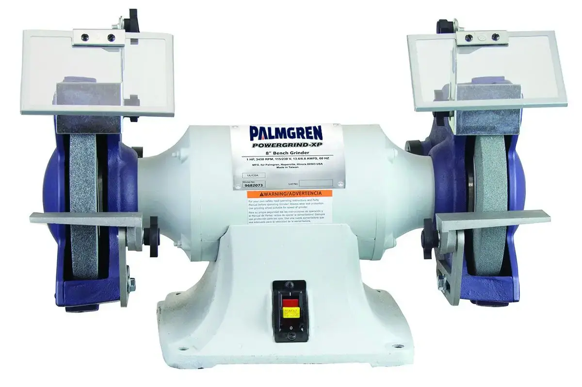 8" 1 Hp 115/230V Grinder W/Dust Collection 1