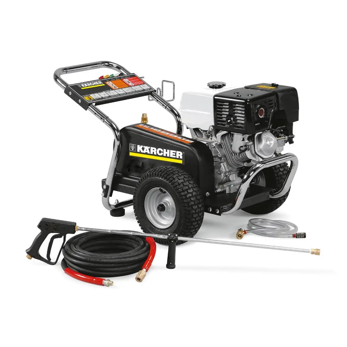 Gas Power Commercial Cold Water Pressure Washer Hd Pb Cart 1