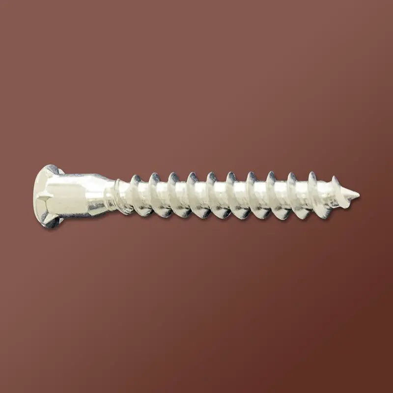 Lok Wood Screws - Pozi Flat With Nibs Coarse Sharp Point Confirmat (Zinc) 1
