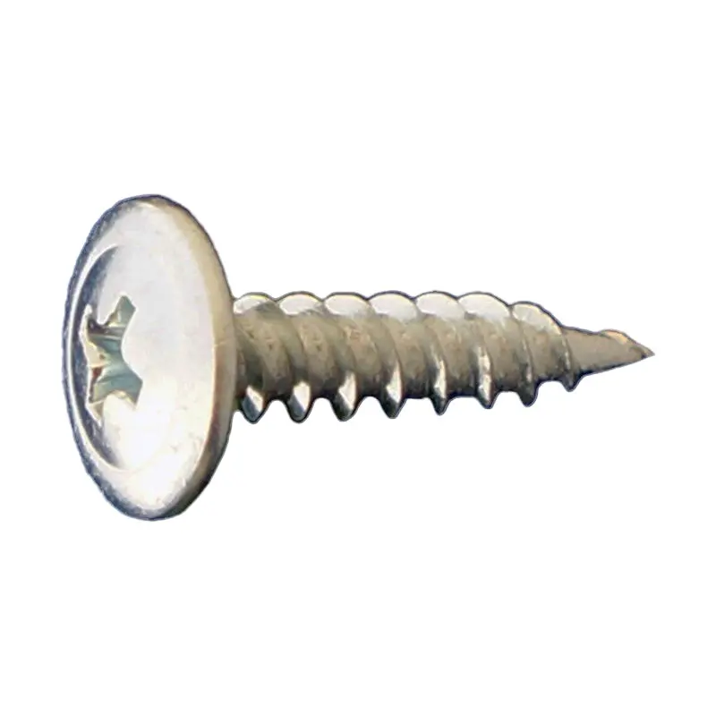 Wafer Sharp Screws - Phillips Modified Truss (Zinc) - #8 1