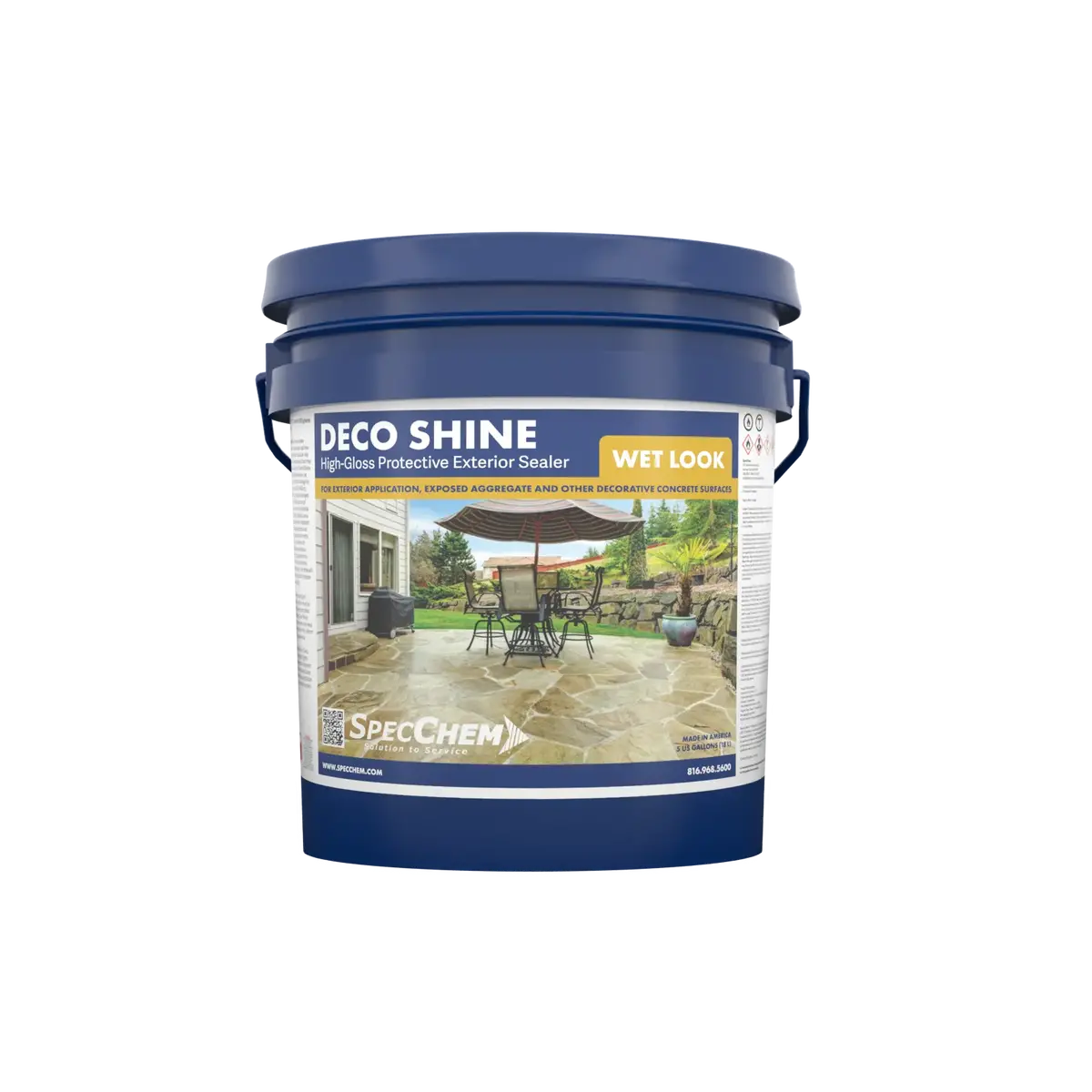 Deco Shine High-Gloss Protective Exterior Sealer 1