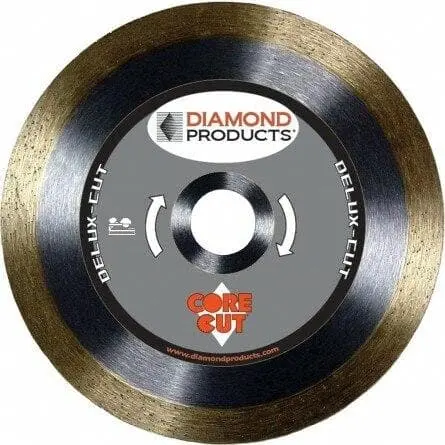 Delux-Cut Continuous Rim Tile Diamond Blades 1