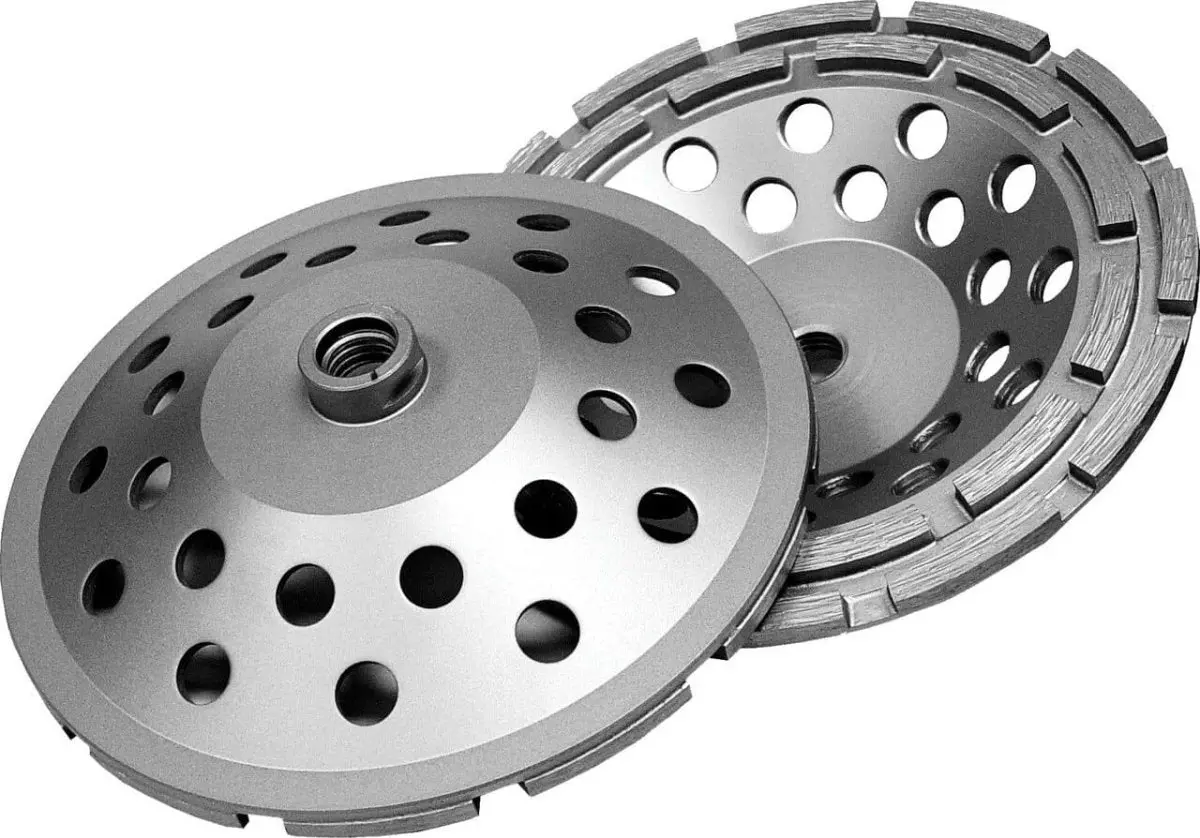 Delux-Cut Segmented Cup Grinders Double Row 1