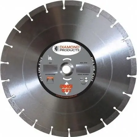Delux-Cut Segmented Dry Walk Behind Diamond Blades 1