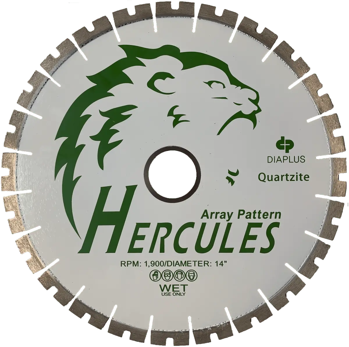 Dia Plus Hercules Bridge Saw Blade For Quartzite, Hard Stones, And Miter Cuts 1