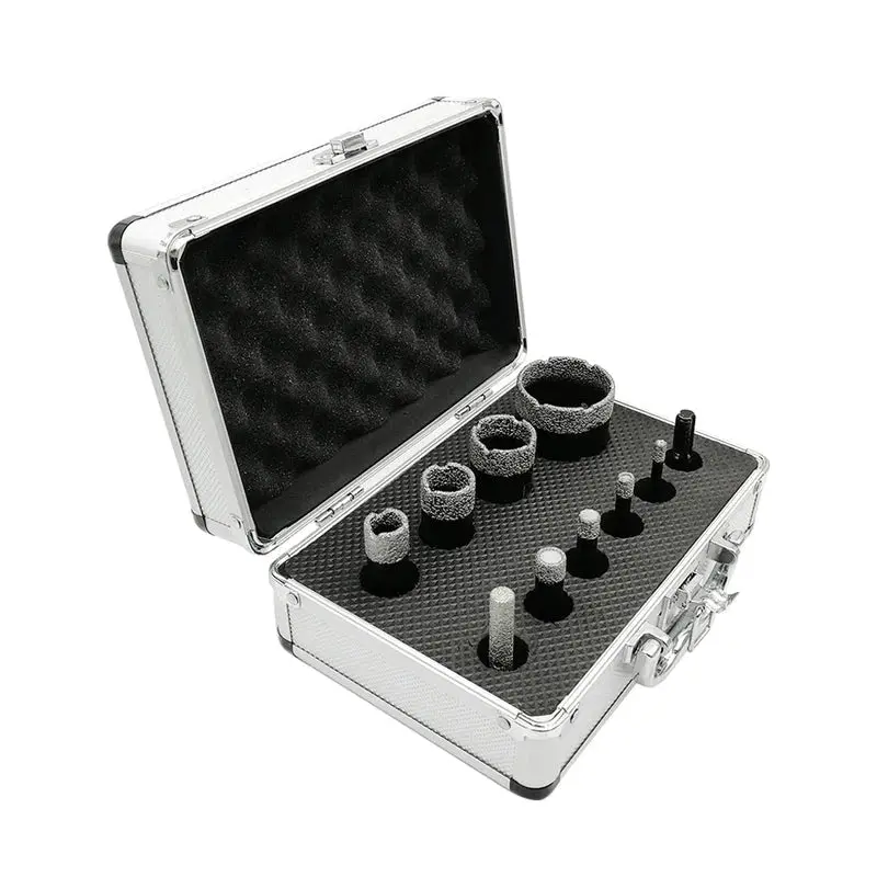 Diamond Core Bit, Blade, And Finger Bit Kit 1