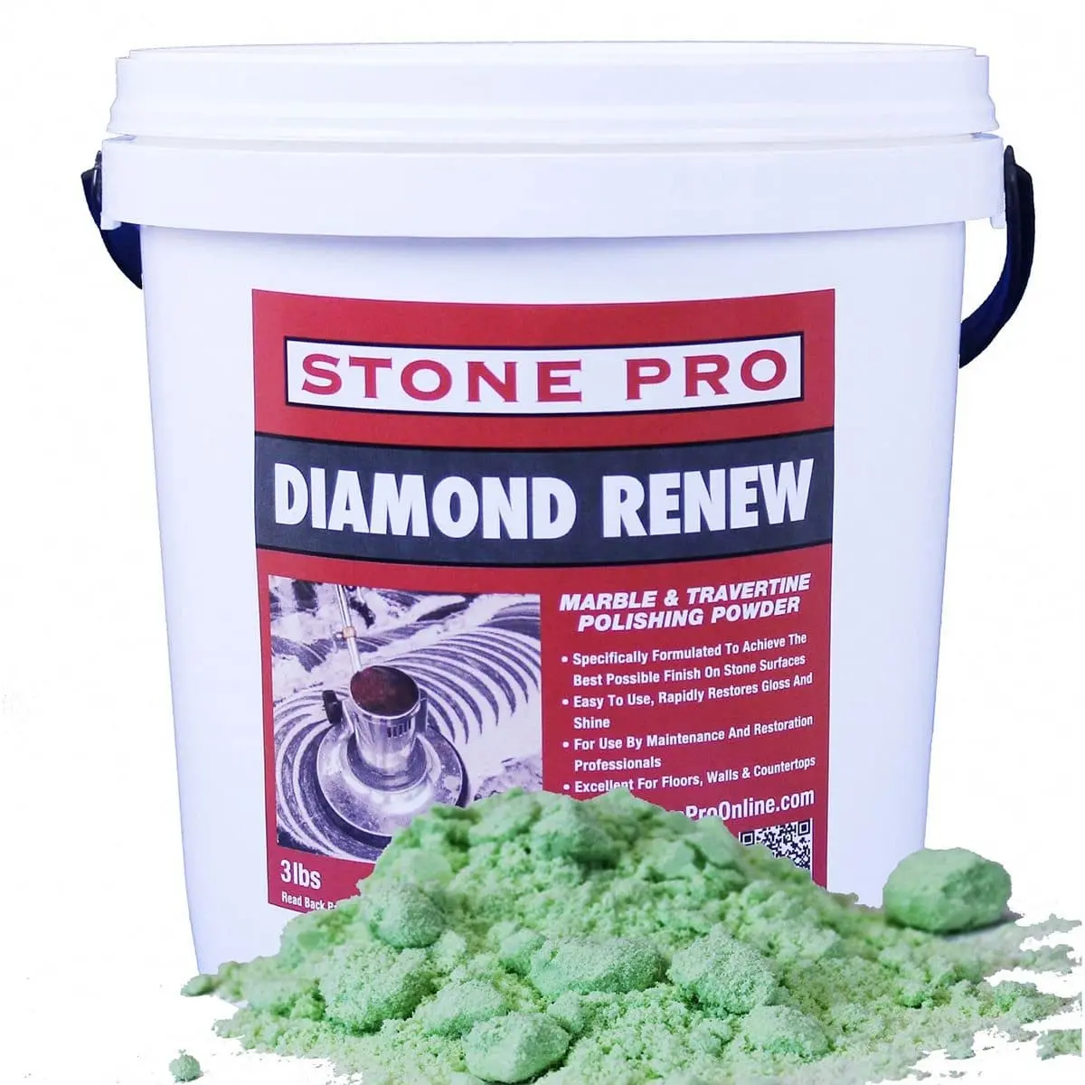 Diamond Renew - Marble/Limestone/Travertine Polishing Powder 2
