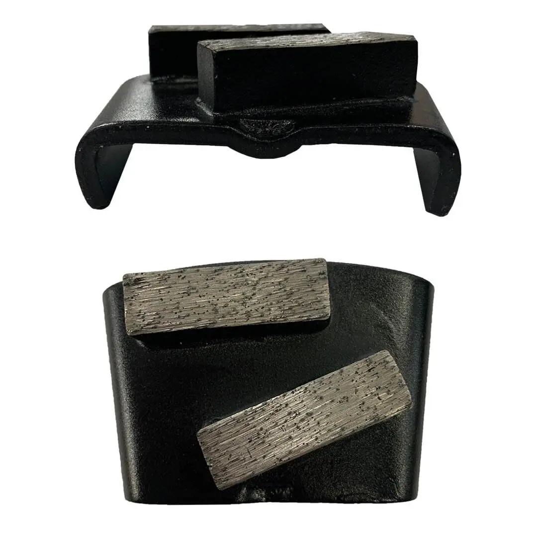 Dia Plus Double Bar 12Mm Floor Grinding Segments For Htc Machines 1
