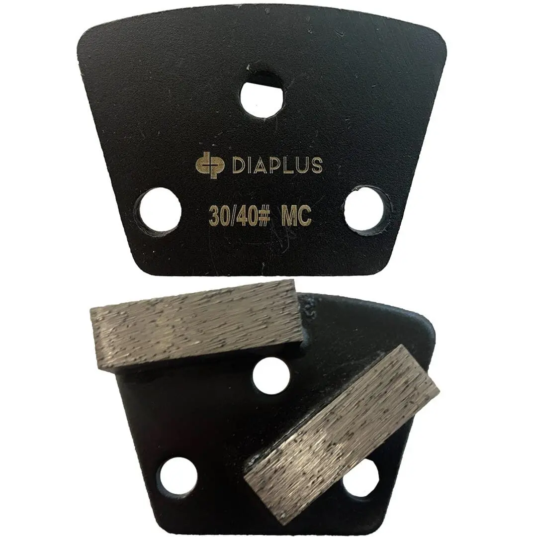 Diaplus Double Bar Concrete Grinder Segments - Double Bar 1